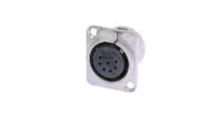 Neutrik NC7FD-L-1 панельный разъем XLR female 7 контактов