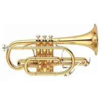 Yamaha PBO YCR-8335  Корнет Bb проф. , Серия Neo, раструб 125.5мм, менз. 11.9мм, латунь, золотой лак