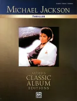 HAL LEONARD 00700738 MICHAEL JACKSON THRILLER PIANO/VOCAL/GUITAR ARTIST SONGBOOK - сборник нот Thriller by Michael Jackson.Инструмент: фортепиано/вокал/гитара.Артист: Michael Jackson.Формат: мягкая обложка, 52 страницы
