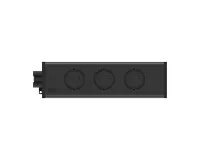 ABL 2M400300- Розеточная станция серии UDM с 3 розетками, черная