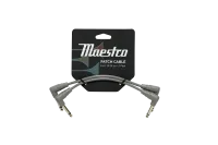 GIBSON Maestro Instrument Patch Cables (2-Pack) 6-inch набор кабелей для электрогитары, 15 см