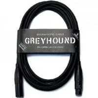 KLOTZ GRHXX100 GREYHOUND готовый микрофонный кабель, разъемы Amphenol XLR female - XLR male длина 10 m