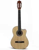 Oriental Cherry L-320-39 Гитара классическая 39", верхняя дека ель, обечайка и нижняя дека тополь, гриф махагони, накладка грифа HDF, цвет натуральный