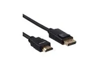 00-00027493 Кабель DisplayPort (m)-HDMI (m) 1.8м ПВХ ver.2.0, черный, GoPower