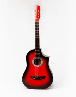 ACD-39A-513-R Акустическая гитара, красная, АККОРД
