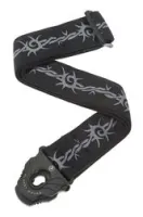 Planet waves 50pla04  гитарный ремень с системой planet lock, текстиль, черный