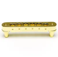 PM-8843-G0 ResoMax NV1 Бридж (струнодержатель), 4мм, золото, GraphTech