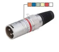 Soundking ca528 sale  кабельный балансный разъем xlr male, 3 контакта, металл/ крышка металл