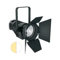 Monon VIVI30-SAN-2C - Светодиодный прожектор с линзой френеля, 300Вт, угол луча 15°до 60° (моториз.), цветовая температура: 3200-5700K, Ra>90, управление: DMX, RDM