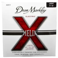 Dean Markley 2511 LT HELIX HD ELECTRIC струны для 6-ти струнных электрогитар 9-42, диаметр струн .009, .011, .016, .024, .032, .042