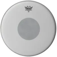 REMO BE-0112-10- CONTROLLED SOUND®, EMPEROR®, Coated, 12' Diameter, BLACK DOT™ On Bottom двухслойный матовый пластик с черным це