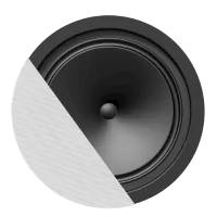 AUDAC CENA812I/W Широкополосная встраиваемая акустическая система.НЧ: 8". Мощность (100В): 12-6 Вт. Цвет: Белый (RAL9016).