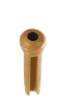 String pin Acura GP-X15 - Boxwood acoustic guitar string pin with ebony inlay, per piece