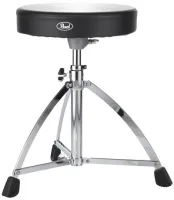 Drum throne Pearl D-730S - Short drummer throne with round seat and height adjustment