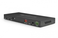 Wyrestorm exp-sw-0401-8k, компактный hdmi коммутатор (48 гб/с, 8k/120 4:4:4), 4 входа, 1 выход (с масштабированием), поддержка де-эмбендинга аудио, arc, cec.