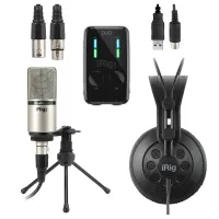 IK MULTIMEDIA iRig Pro Duo Studio Suite комплект из iRig Pro DUO, iRig Mic Studio XLR, iRig Headphone и программного обеспечения