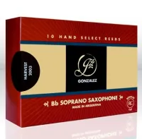 GONZALEZ  2 Bb Soprano Saxophone Трость для сопрано-саксофона (уп. 10шт)