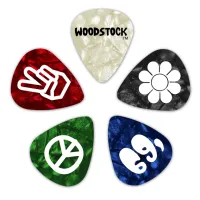 1CAC6-10WS Woodstock Медиаторы, 10шт, толстые, Planet Waves