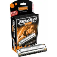 HOHNER Rocket 2013/20 E (M2013056X) - губная гармоника - корпус пластик ABS, крышки из нержавеющей стали.