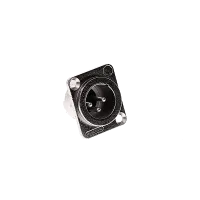 AVCLINK C3MD-LX Разъем XLR панельный, 3 контакта, штекер, тип-D