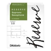 D'addario dir1025  трости для сопрано-саксофона, reserve (2 1/2), 10 шт. в пачке