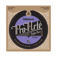 D'ADDARIO EJ44 Набор 6 струн для гитары классик нейлон-серебро XHT 029-045