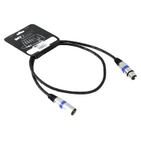 Invotone  ACM1101/BK готовый микрофонный кабель 1м