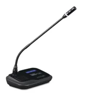 Qtex QCM W6211CL- Микрофонный пульт председателя, микрофон «гусиная шея» с ЖК-дисплеем и динамиком