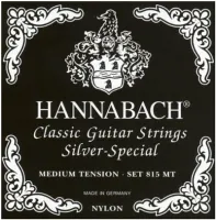 Classical guitar B string Hannabach E8152MT - String B2 with precise circular cross-section. Medium tension.