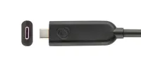 Kramer [cls-aocu32/ff-164] активный гибридный кабель usb-c 3.2 вилка- usb-c 3.2 вилка для передачи данных, видео и питания, 50 м
