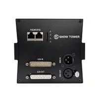 SHOWTOWER - Программно-аппаратный комплекс для управления лазерными проекторами, лазерного мэппинга и создания лазерной анимации. Поддержка протоколов Art-Net, DMX и ILDA. Синхронизация с ПО Resolume по протоколу NDI. Управления вживую с ПО Truwave или пр