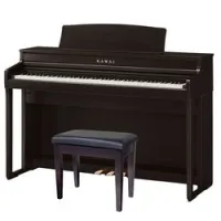 Kawai ca401 r  цифровое пианино с банкеткой, 88 клавиш, механика gfc, 192 полифония, 19 тембров