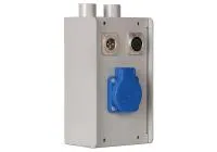 ИМЛАЙТ BRW-1-4 Панель для монтажной коробки BRW-1, розетка Neutrik Speacon-4 pin - 2 шт.