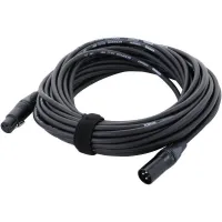 Cordial CPM 20 FM микрофонный кабель XLR female/XLR male, разъемы Neutrik, 20,0 м, черный