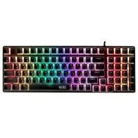 Клавиатура Acer Nitro OKW303 механическая черный/серый USB for gamer LED
