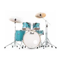 Pearl dmp925s/ c884  ударная установка из 5-ти барабанов, цвет ice mint, (3 коробки)