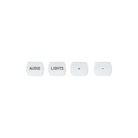 ClearOne NS-TL10BT-L-W- Комплект кнопок (10 штук), лазерная гравировка «Lights»