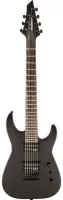 JACKSON JS22-7 DINKY SATIN BLACK семиструнная электрогитара, цвет чёрный матовый
