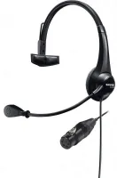 SHURE BRH31M-NXLR4F Односторонняя гарнитура для телевещания закрытый накладной наушник, динамический кардиоидный микрофон, разъем 4-пин female XLR