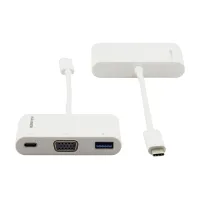 Kramer ADC-U31C/M1- Переходник USB 3.1 тип C (вилка) на VGA (розетка), USB 3.0 (розетка) и USB 3.1 тип C (розетка)