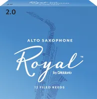 RJB1220 Rico Royal Трости для саксофона альт, размер 2.0, 12шт, Rico