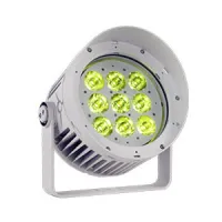 ARCTIK AM1441XLET-1809 PIXI PRO (9 LED) Светодиодный архитектурный светильник направленного света на лире. Световой поток 5024 Lm, сила света 244500 кд при оптике 6 градусов, источник света 9*20 Вт Multichip RGB+Lime, управление DMX-512, RDM, CCS 3.0 ,  о