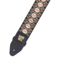 Ernie Ball 4094 Vintage Weave гитарный ремень, полипропилен, кожаные нашивки