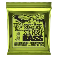 Ernie Ball 2852 комплект струн на короткомензурный бас 30,5andquot;, калибр 45 - 65 - 85 - 105