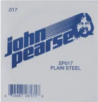 John Pearse SP017 отдельная струна без навивки .017", сталь