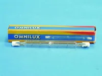 OMNILUX 230V/1000W R7s 117 mm linear burner лампа галогеновая,  длинна 117мм.