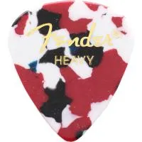 FENDER 351 SHAPE PICKS 1 GROSS CONFETTI HEAVY медиатор, цвет конфети (упакованы по 144 шт)