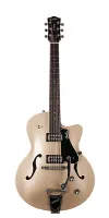 042548 5th Avenue Uptown Ltd Silver/Gold w/TV Jones Электрогитара арктоп, с футляром, Godin