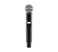 Shure QLXD2/SM86=-G51 - Ручной передатчик с капсюлем микрофона SM86, частотный диапазон G51 (470-534 МГц), включает 2 батарейки типа AA, зажим для микрофона