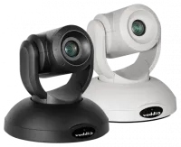 Vaddio RoboSHOT 40 UHD - Миниатюрная поворотная 4K камера с 40х широкоугольным объективом, Tri-Sinchronous Motion и HDMI, HDBT, HD-SDI, IP (H.264) стриминг / 999-9952-001 (черный) и 999-9952-001W (белый)